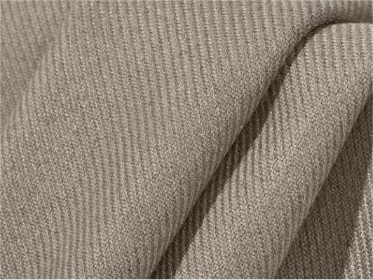 Warm Stylish Wool Polyester Blend Fabric Anti Static Textile Non Fading