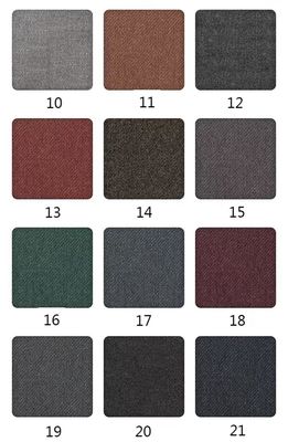 Spandex Polyester Wool Fabric Twill Fabric Customizable Luxury Garment