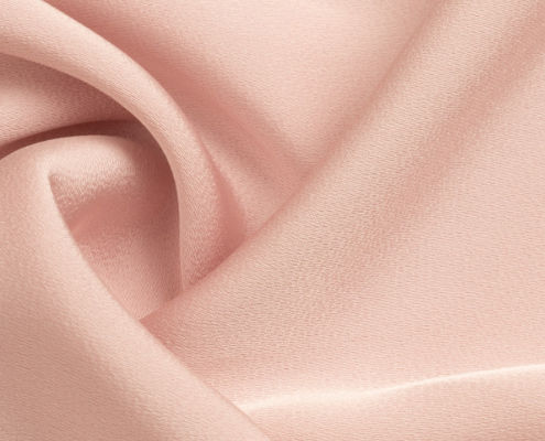 Light Weight Soft Satin Lining Fabric Pink Matte Satin Fabric Soft Touch