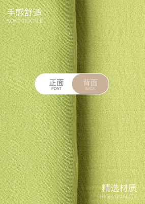 Tear Resistant Soft Satin Material Organic Olive Green Satin For Clothing And Accessories