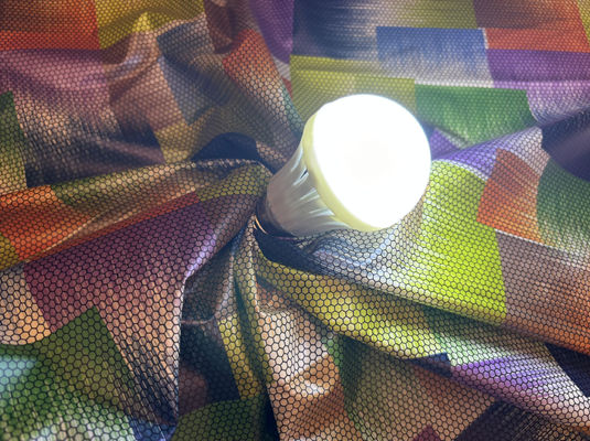 Polyester Soft  Texture Graphic Fabric By The Yard Multicolor Digital Print Garments