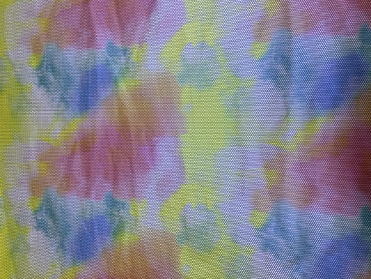 Polyester Soft  Texture Graphic Fabric By The Yard Multicolor Digital Print Garments