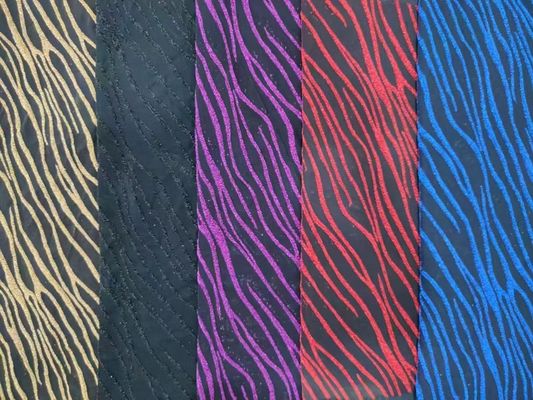 250GSM Velour Fabric Glitter Craft Velvet  Fabric For Garments Shoes Decoration