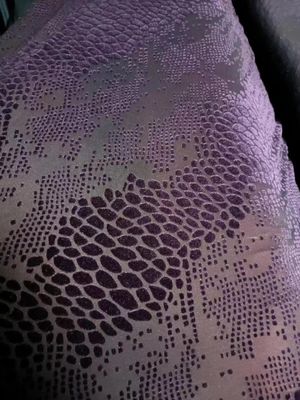 250GSM Velour Fabric Burnt Flower Velvet Fabric For Bags Shoes Drapery