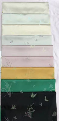Soft Airy Viscose Jacquard Viscose Fabric Summer Shawl Floral Jacquard Fabric