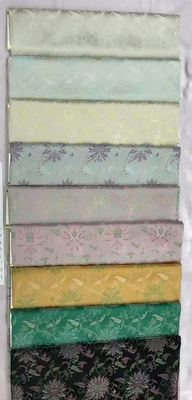 Soft Airy Viscose Jacquard Viscose Fabric Summer Shawl Floral Jacquard Fabric