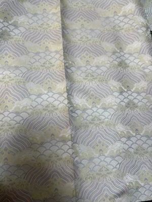 Soft Luxurious Viscose Jacquard Polyester Floral Jacquard Fabric For Upholstery