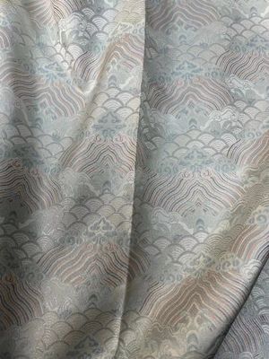 Soft Luxurious Viscose Jacquard Polyester Floral Jacquard Fabric For Upholstery