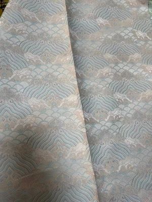 Soft Luxurious Viscose Jacquard Polyester Floral Jacquard Fabric For Upholstery