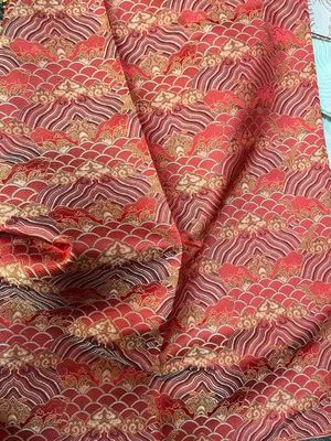 Soft Luxurious Viscose Jacquard Polyester Floral Jacquard Fabric For Upholstery