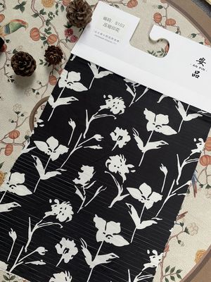 Free Thinking Contemporary Textile Art Polyester Textile Art For Spring Summer Clothing