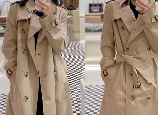 205GSM 100 Poly Cotton Fabric Windbreaker Fabric  Thick Texture Breathable